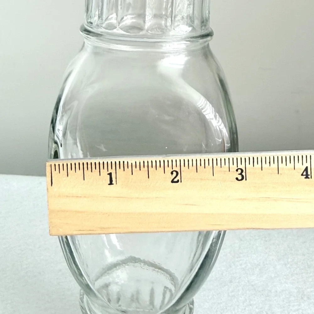 Apothecary Jar Home Decor 11.5in Clear Excellent Vintage Gothic Style Minimalist